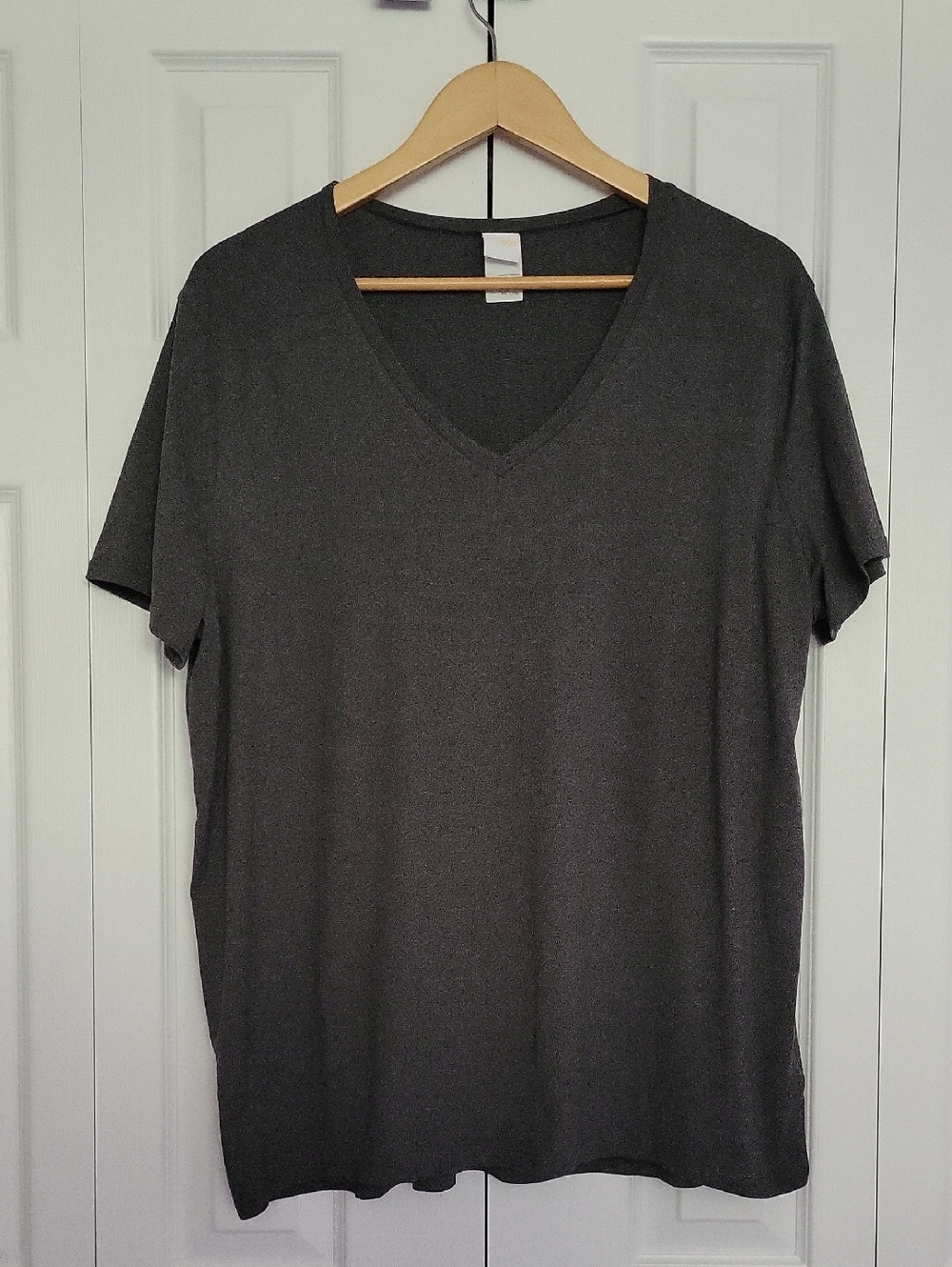 ⭐️3/$25⭐️​ Lole V-Neck Tee Soft Lightweight Casual Lounge T-Shirt Gray SZ XXL
